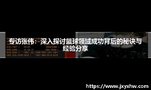 专访张伟：深入探讨篮球领域成功背后的秘诀与经验分享
